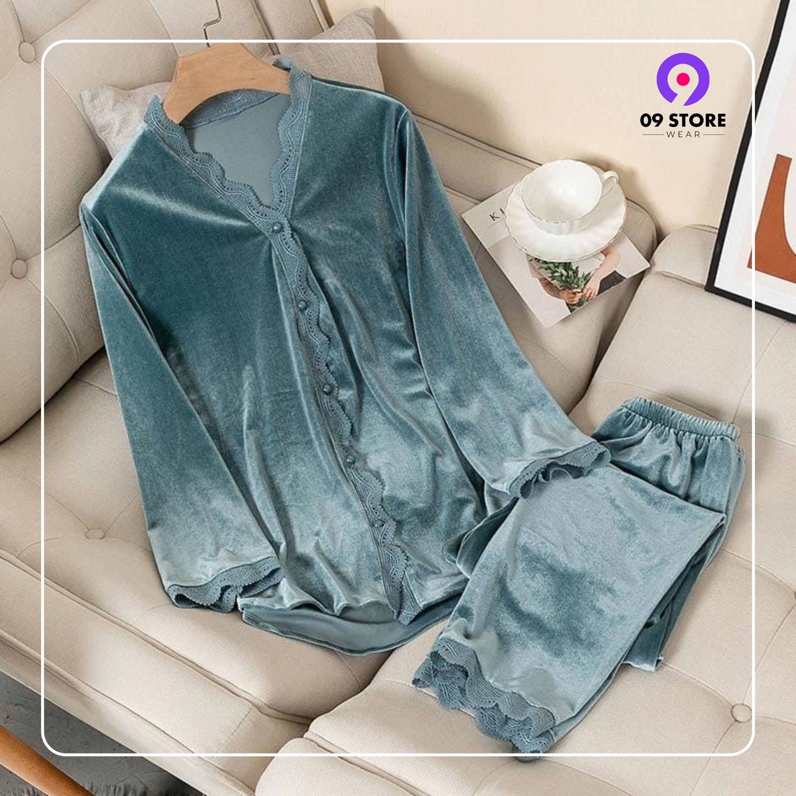 Imported velvet Heidi pajamas