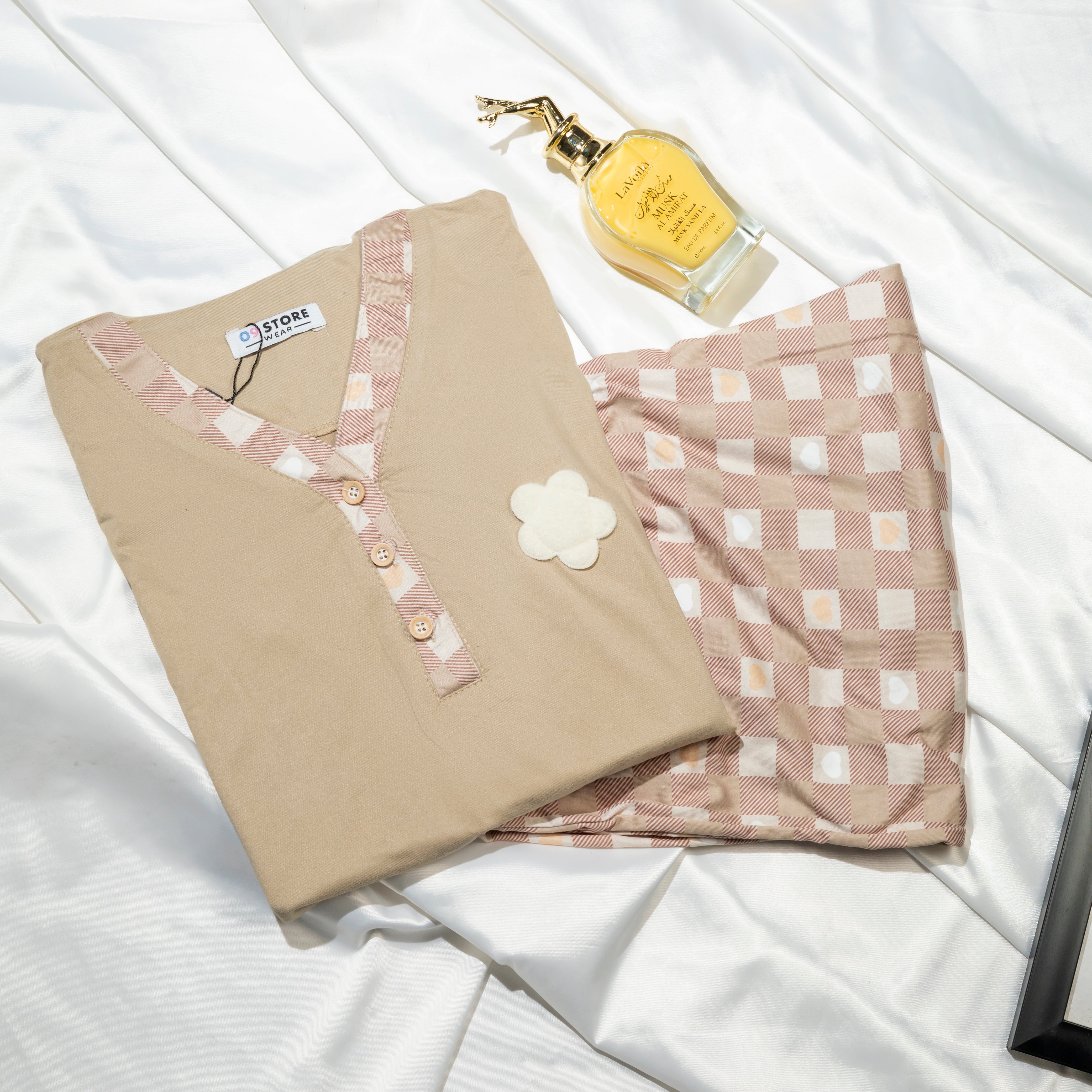 Pajamas Layaly ( Beige ) 001