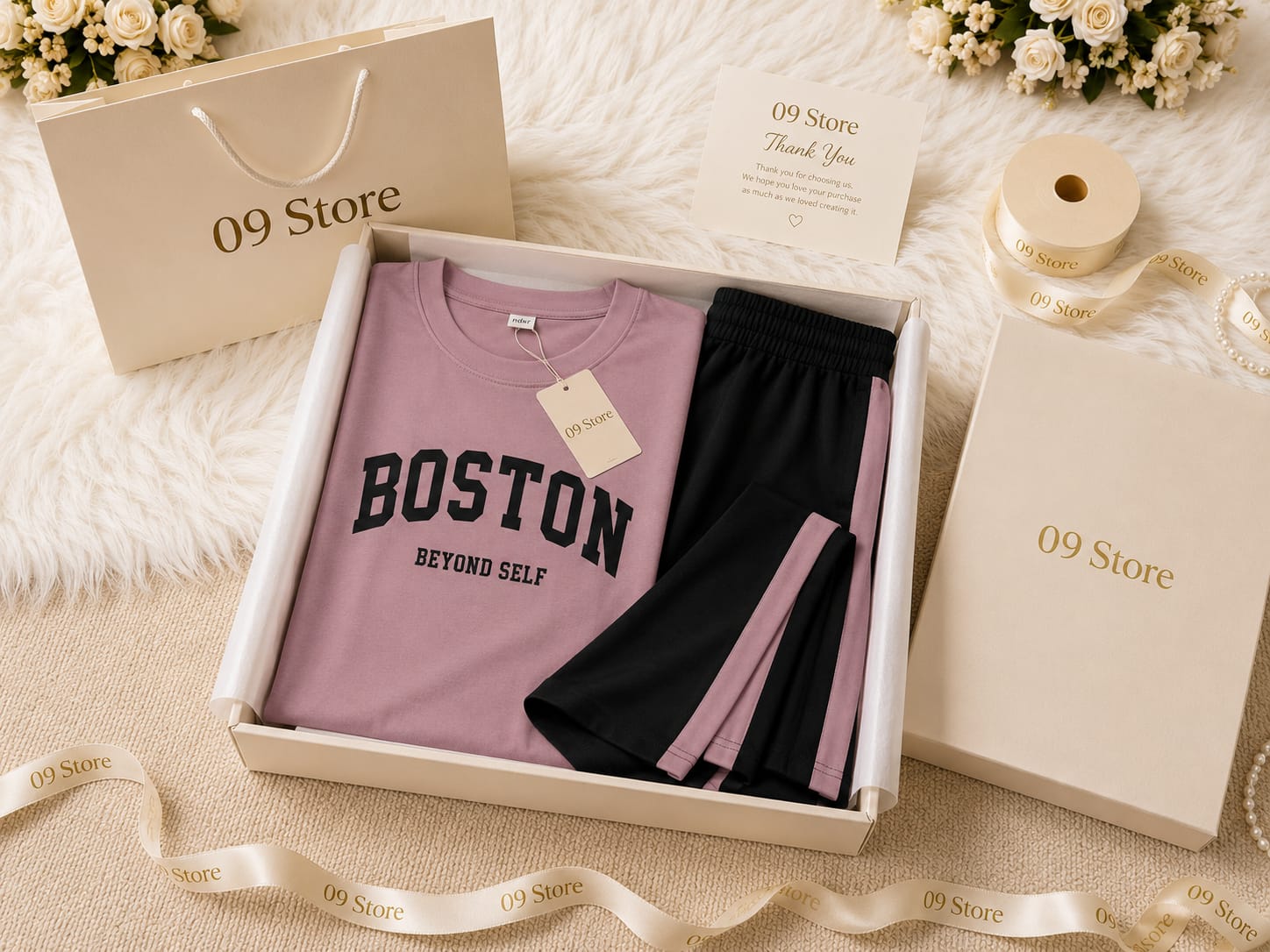 BOSTON Pajama ( Kashmer + Black )